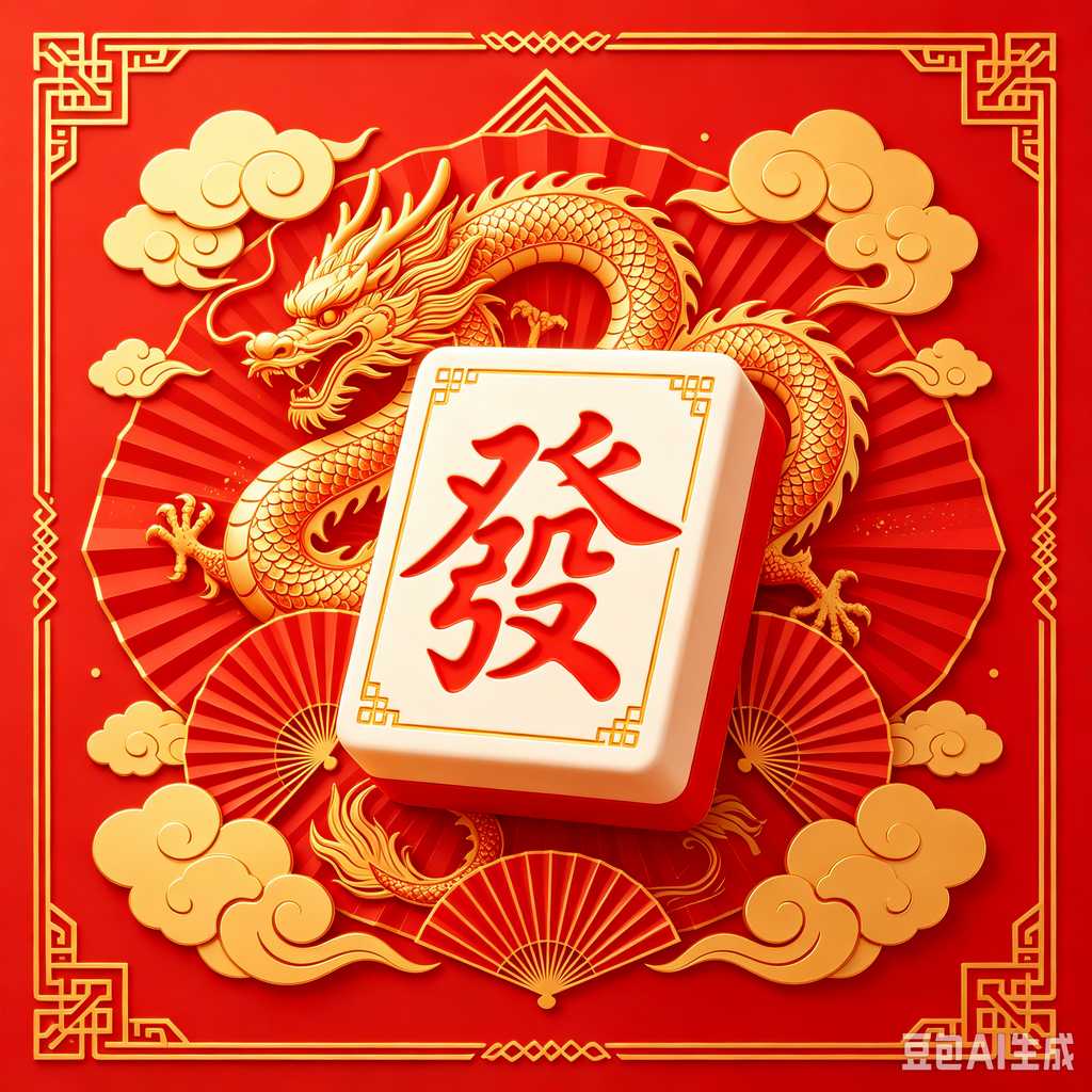 festival themed mahjong set