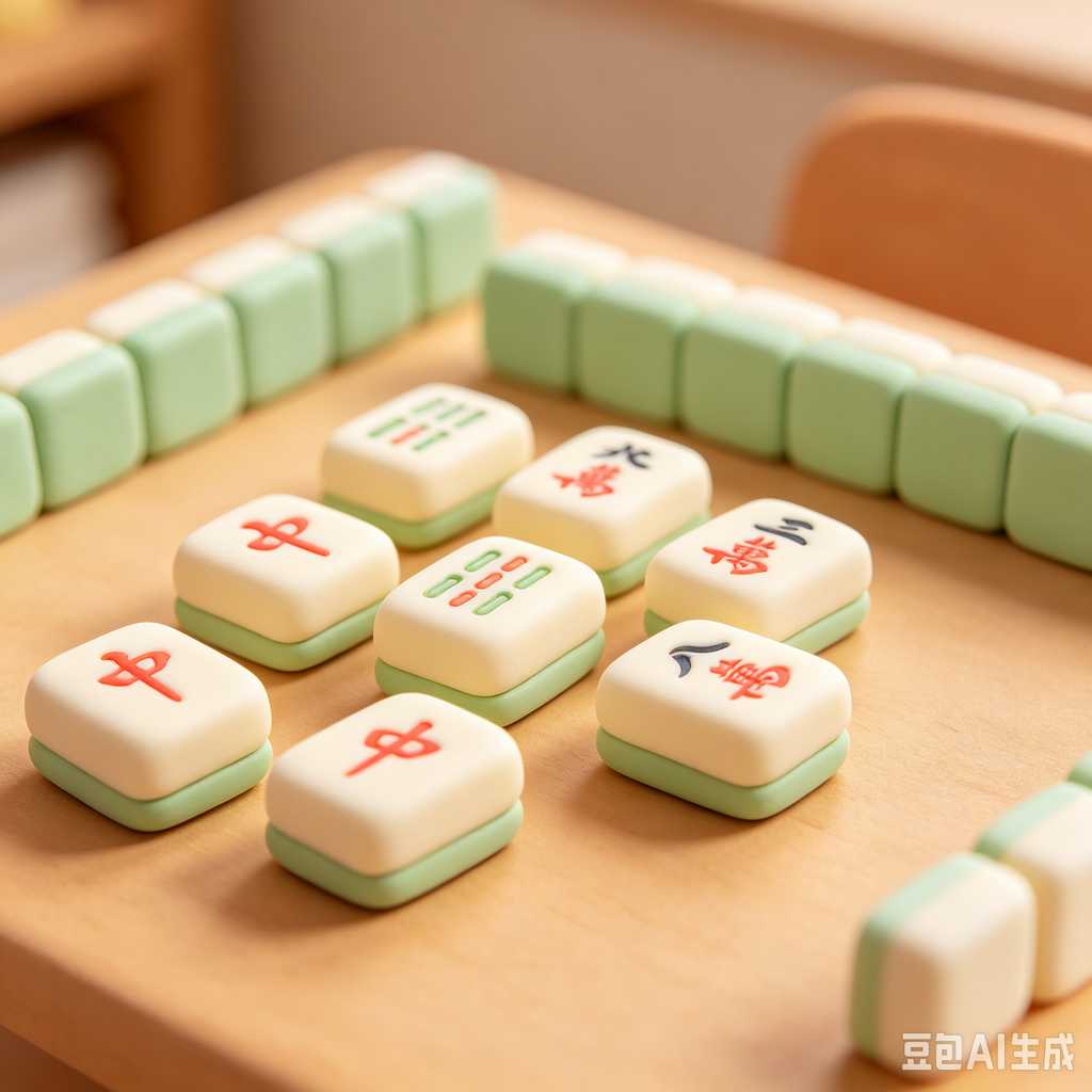 compact size mahjong for travel