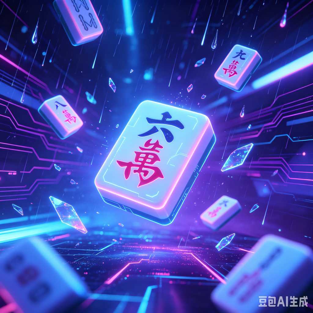 floral design mahjong set
