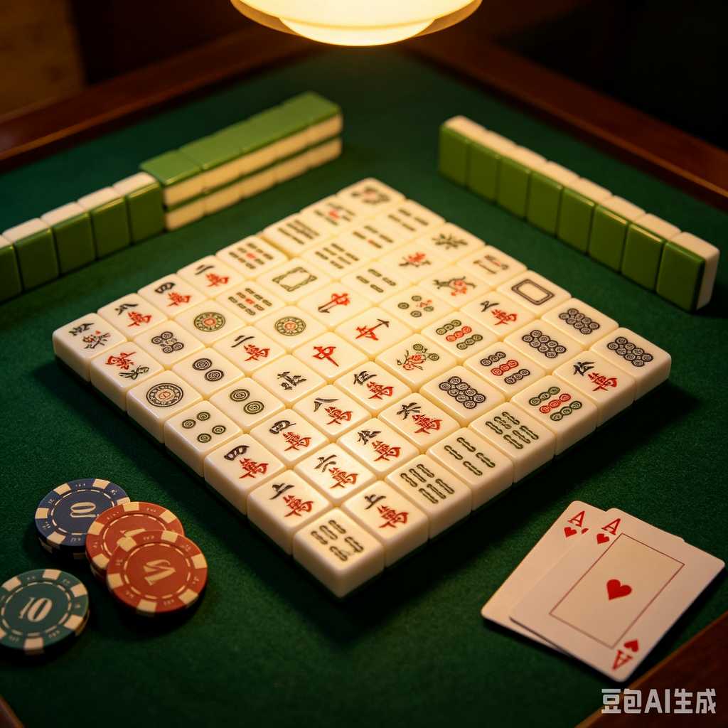 mah jongg set with carrying case